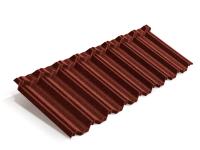 Лист композитной черепицы Metrotile MetroClassic красный