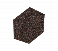 Заглушка треугольного конька Gerard 0,165 м (сталь), цвет 241