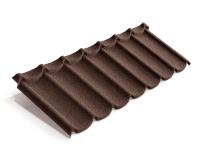 Лист композитной черепицы Metrotile Mistral кофе