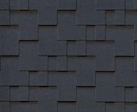 Черепица гибкая RoofShield Премиум Модерн бархатно-черный