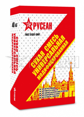 Универсальная сухая смесь М-150 модифицированная в меш. по 40 кг