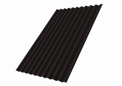 Профнастил С21R 0,45 Drap ST RAL 9005 черный