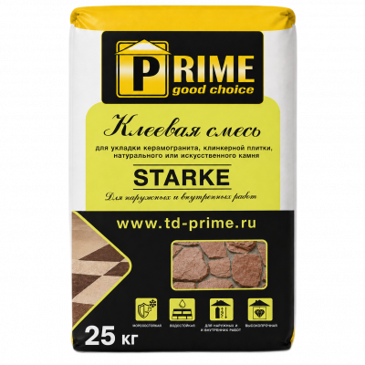 Плиточный клей Prime Starke C2 TE, 25 кг