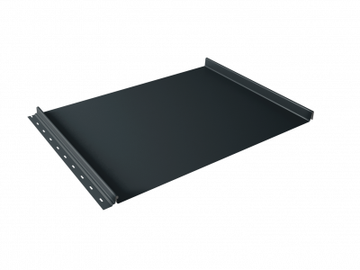 Кликфальц Grand Line 0,5 Satin с пленкой на замках RAL 7016 антрацитово-серый