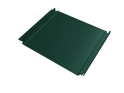 Кликфальц Double Pro Grand Line 0,5 Satin Matt с пленкой на замках RAL 6005 зеленый мох