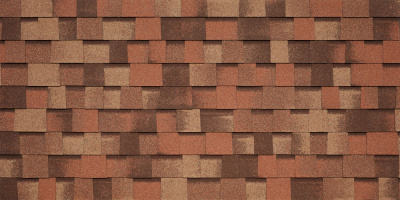 Черепица гибкая Tegola Cortina terracotta 404 (терракотта)